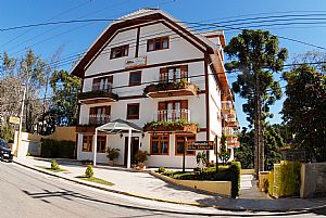 Fachada da Pousada